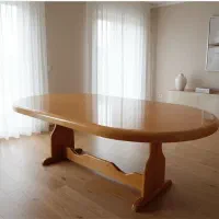 میز ناهارخوری ۸ نفره چوب راش