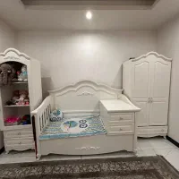 سرویس خواب نوجوان شو در حد نو|تخت و سرویس خواب|نسیم‌شهر, |دیوار