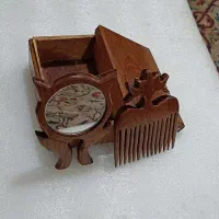 اینه چوبی طرح گربه مسافرتی کوچیک|آینه|آبادان, |دیوار