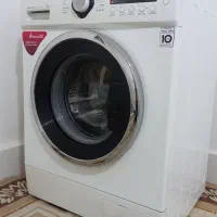 لباسشویی اسنوا گیربکسی ۷ کیلویی درب فضایی|ماشین لباسشویی و خشک‌کن لباس|قزوین, |دیوار