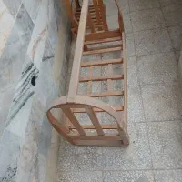 گهواره چوبی و استند گل|صندلی و نیمکت|قزوین, |دیوار