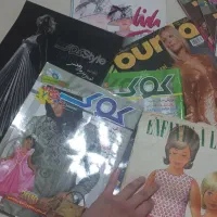 ژورنال های قدیمی خارجی و ایرانی.تمام گلاسه رنگی و.