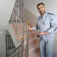 طراحی و اجرای نرده استیل شاهان|خدمات پیشه و مهارت|ماهدشت, |دیوار