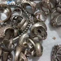 تعدادی رکاب نقره