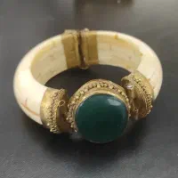 دستبند عاج اصل - هندی ، قدمت دار