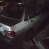 پراید۸۷/شاسی ضربه داره/بیرنگ/نیازبه صافکاری