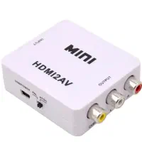مبدل . تبدیل HDMI به AV . سه ۳ فیش. نو میباشد