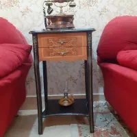 میز تلفن چوبی