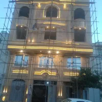 سنگ کاری نمای ساختمان