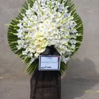 ایستاده بلندطبقاتی گرد تاج گل طبیعی الینا پخش ترنج