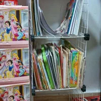 قفسه سه طبقه برای کتاب