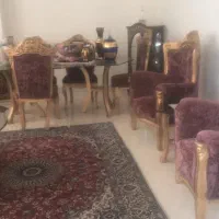 مبلمان زرشکی چوب عالی|مبلمان خانگی و میز عسلی|اصفهان, بهارستان|دیوار