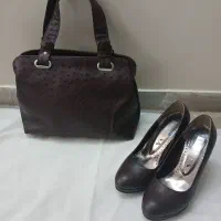 کیف و کفش قهوه ای
