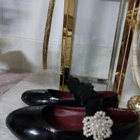 کفش دخترانه ورنی براق