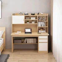 میز تحریر و کتابخانه مدل سعید