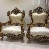 مبل مصری کلاسیک نه نفره|مبلمان خانگی و میز عسلی|هادی شهر, |دیوار