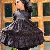 لباس الیاف گیاهی دخترانه|کفش و لباس بچه|شیراز, زند|دیوار