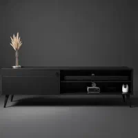 میز تلویزیون MDF مشکی 170