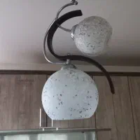 دو عدد لوستر|لوستر و چراغ آویز|مشکین‌دشت, |دیوار