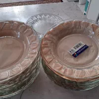 بشقاب  پلو وبشقاب میوه