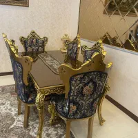 سرویس مبل و ناهارخوری سلطنتی|مبلمان خانگی و میز عسلی|اندیشه, اندیشه فاز ۳|دیوار