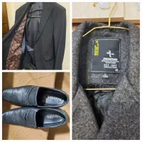 کت پالتویی، کت تک ،کفش چرم