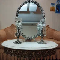 اینه و شمعدان برنز