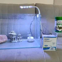 آکواریوم لبه گرد فیلتر آب نورuvb