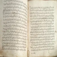 قران خطی 300 ساله 100 برگ(200)صفحه|کلکسیون اشیاء عتیقه|یزد, |دیوار