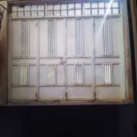 درب حیاط وپارکینگ سه لنگه وچهارلنگه