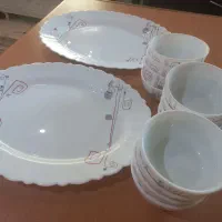 سرویس چینی و قابلمه ، سینی و خورده ریز اشپزخانه|ظروف سرو و پذیرایی|کرج, شهرک فهمیده|دیوار