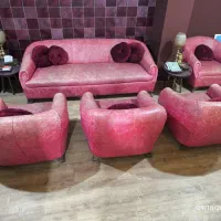 مبل ۷ نفره     ۹۰۰  هزار تومان|مبلمان خانگی و میز عسلی|رشت, معلم|دیوار
