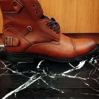 بوت مردانه عسلی