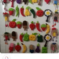 مگنت نمدی انواع طرح