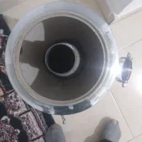 سماور برنزی گازی