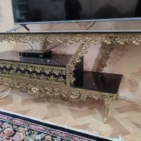 میز تلوزیون برنجی در حد نو|میز تلویزیون|نظرآباد, نظرآباد|دیوار