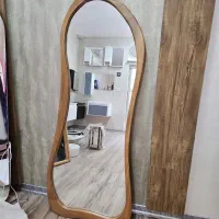 قاب آینه چوبی مدل دفرمه