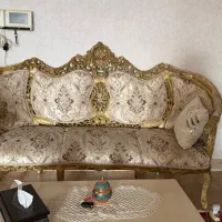 مبل سلطنتی قدیمی چوب راش