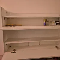 تخت خواب دو نفره تمام ام دی اف|تخت و سرویس خواب|مبارکه, |دیوار