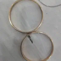 دو عدد النگو طلا