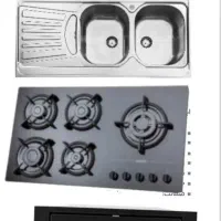 سینک ظرفشویی گازصفحه هود فرتوکار استیل البرز