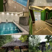 شاهنامه باغ استخر دار ویلا شاندیز تمیز با امنیت