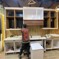 طراحی و ساخت کابینت و دکوراسیون چوبی