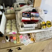 وسایل  کاشت ناخن در حد نو