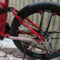 دوچرخه ۲۶حرفه ای تاشو|دوچرخه، اسکیت، اسکوتر|گنبد کاووس, |دیوار