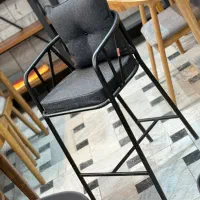 صندلی فلز چوبی قلیان رستورانی پلیمری مال کافه بازی|میز و صندلی غذاخوری|مشهد, عامل|دیوار