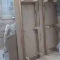 تخت خواب دو نفره عروس و داماد|تخت و سرویس خواب|اشتهارد, |دیوار