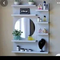شلف برای چیدمان همه وسایل خانه از جنس pvc ضدآب|کتابخانه، شلف، قفسه‌های دیواری|اصفهان, سرچشمه|دیوار