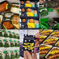 پک روضه حلوا خرما آش ساندویچ شله زرد ارسال رایگان|خوردنی و آشامیدنی|قم, انسجام|دیوار