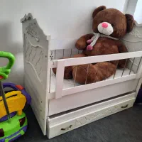 تخت کودک گهواره ای متحرک و ثابت